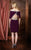 Colors Dress - 1743 Off-Shoulder Two-Piece Cocktail Dress in Purple