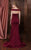 Colors Dress - 1768 Sweetheart/Off-Shoulder Trumpet Dress in Red