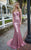 Colors Dress - 1770 Sequined Modified Sweetheart Mermaid Dress in Pink