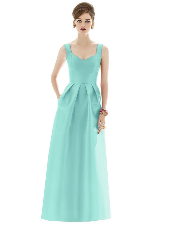 D659 Bridesmaid Dress in COASTAL