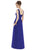 D659 Bridesmaid Dress in Electric Blue