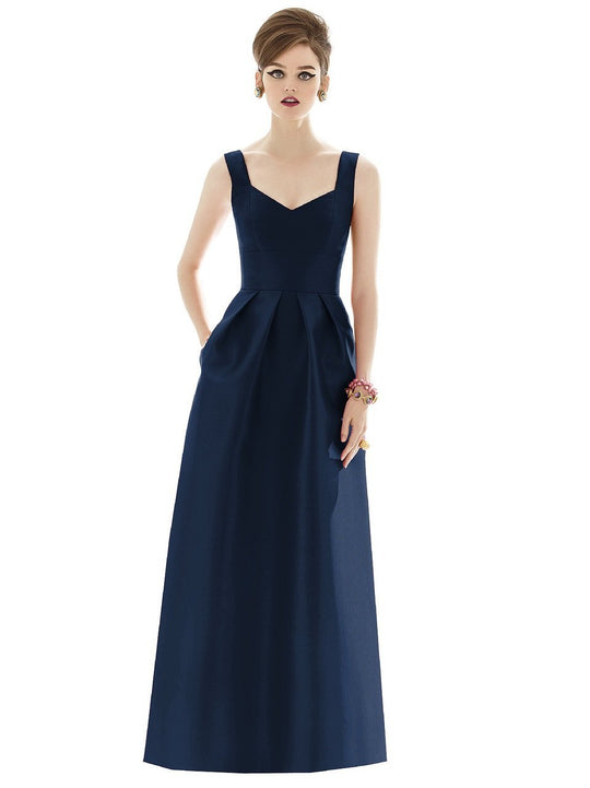D659 Bridesmaid Dress in Midnight