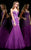 MNM Couture - 8014 Bejeweled Sweetheart Trumpet Dress in Purple