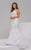31554 Halter Beaded Mermaid Gown