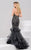 31554 Halter Beaded Mermaid Gown