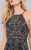 31554 Halter Beaded Mermaid Gown