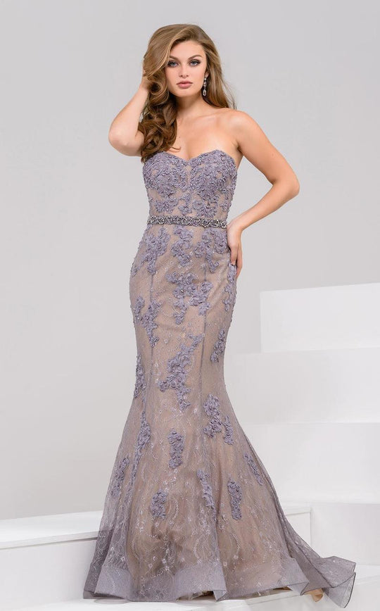 33261 Embellished Sweetheart Mermaid Dress
