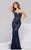33565 Embellished Sweetheart Sheath Dress