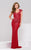 33685 Embellished Queen Anne Sheath Dress