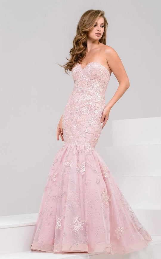 36061 Sweetheart Lace Mermaid Dress