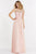 Alyce Paris Prom Collection - Long Chiffon Prom Dress with Ruched Bodice 8022