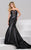 37114 Straight Neck Mermaid Dress