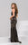 37697 Jewel Neck Sheath Dress