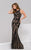 37697 Jewel Neck Sheath Dress