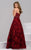 47745 Embellished Sweetheart A-line Dress