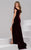 50327 Off-Shoulder/Sweetheart Velvet Dress