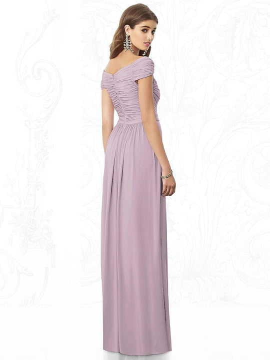6697 Dress In Suede Rose