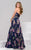 51540 Pleated Sweetheart A-line Dress