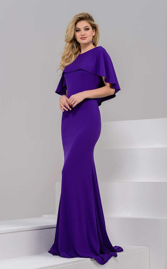 40476 Fitted Bateau Sheath Dress