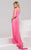 40932 Ruched One Shoulder Chiffon Dress
