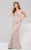 41712 Lace V-neck Sheath Dress