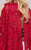 Deep V-Neck Sheath Dress 47202 In Pink and Red