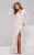 47714 Long Sleeve V-neck Lace Dress