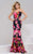 Floral Sweetheart Mermaid Dress 47807