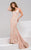 48742 V-Neck Lace Sheath Dress