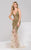 48955 Sheer Embellished Evening Dress