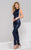 49606 Backless Sequined Jumpsuit