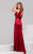 49935 Cowl Neck Sheath Dress
