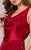 49935 Cowl Neck Sheath Dress