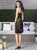 2911BL Dress in Cappuccino