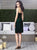 2911BL Dress in Hunter
