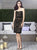 2911BL Dress in Cappuccino