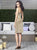 2911IV Dress In Palomino