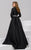 50338 Crystal Embellished Mikado Ballgown