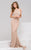 50759 Embellished Halter Neck Dress