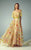 BC1230 Floral Lace A-line Dress