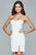 Faviana Strapless Fitted Cocktail Dress 8051 - 1 pc Black In Size 8 Available In White