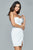 Faviana Strapless Fitted Cocktail Dress 8051 - 1 pc Black In Size 8 Available In White