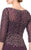 Marsoni by Colors Illusion Lattice Motif A-Line Gown M165 in Purple