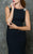 Marsoni by Colors - M177 Beaded Bateau Mermaid Gown in Black
