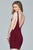 Bateau Neck Sheath Dress 8055