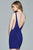 Bateau Neck Sheath Dress 8055