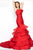 Mac Duggal - 80559R Black White Red Style in Red