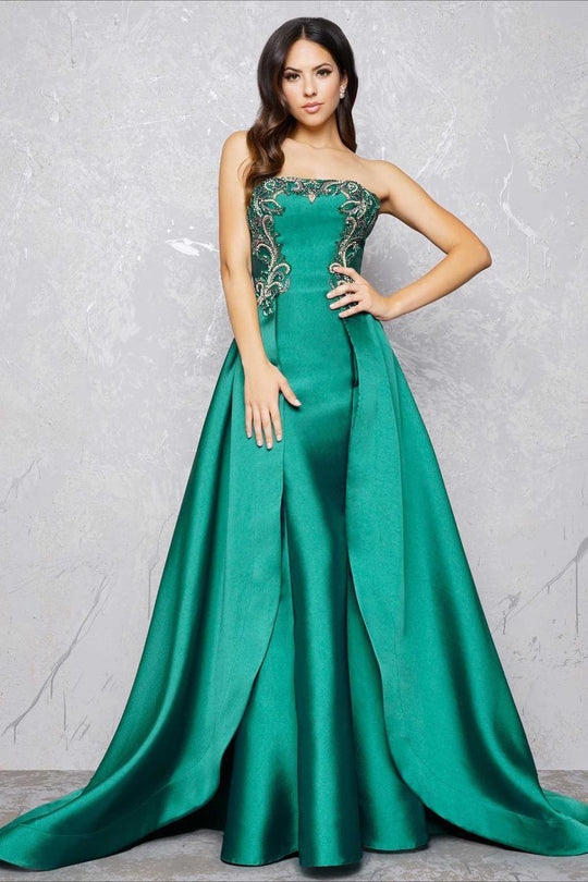 Mac Duggal - Couture Dresses Style 80668D in Green