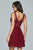 Beaded Lace Cocktail Dress 8070
