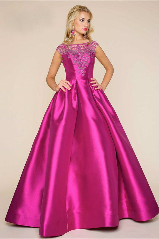 Mac Duggal - Ball Gowns Style 80708H in Pink